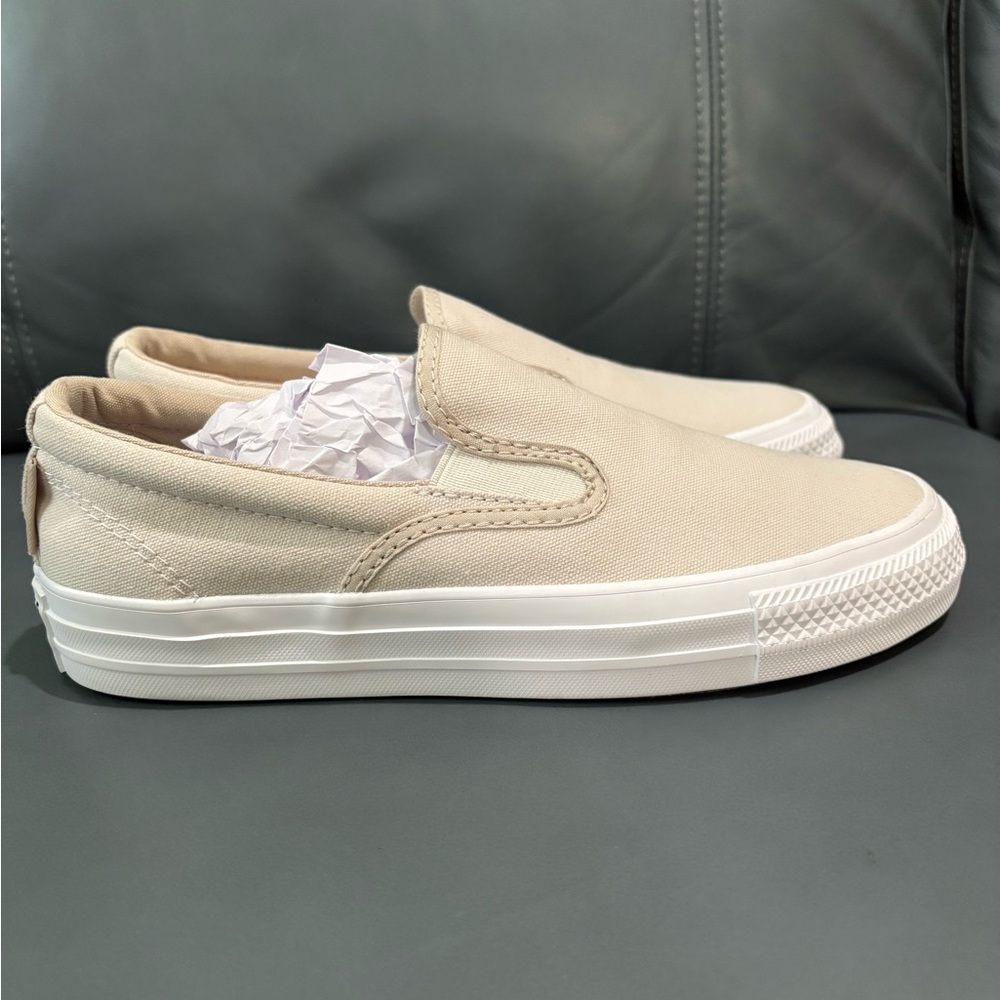 Converse Kids Slip-On Sneakers - Light Tan - Picture 6 of 6
